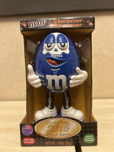 Blue peanut character - m&m's,