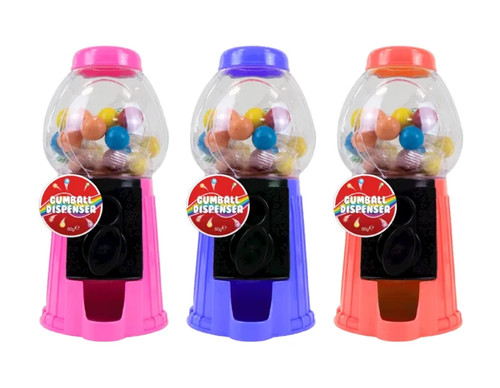 5cm plastic gumball - 16.5cm, machine