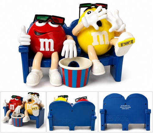 Movie theater candy - m&m’s, 3d
