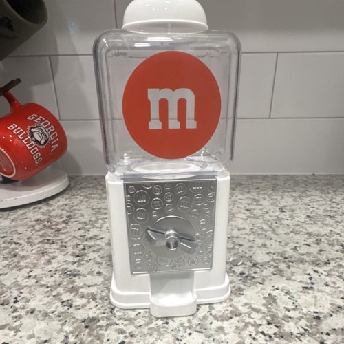 Candy dispenser white - m&m's,