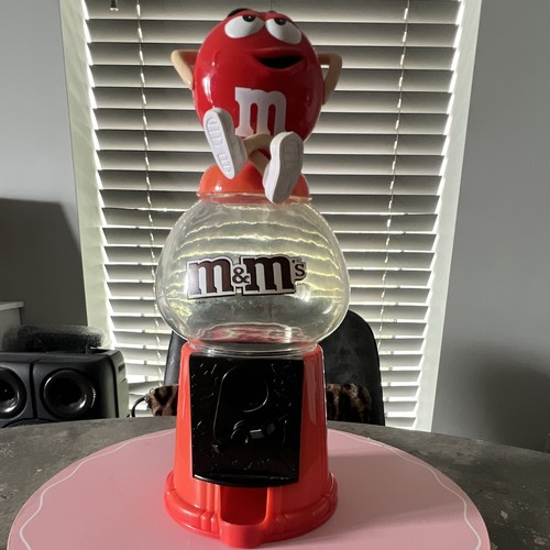 Red character sweet candy - m&m,